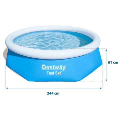 Basen rozporowy 244 x 61 cm Bestway 57265