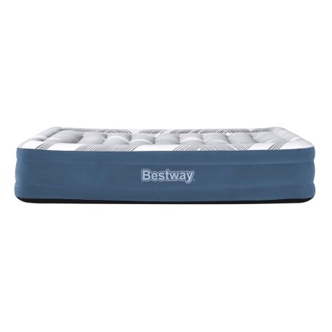 Materac welurowy łóżko 203 x 152 x 36 cm Bestway 6712Y
