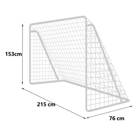 Bramka piłkarska 215 x 153 cm NS-457