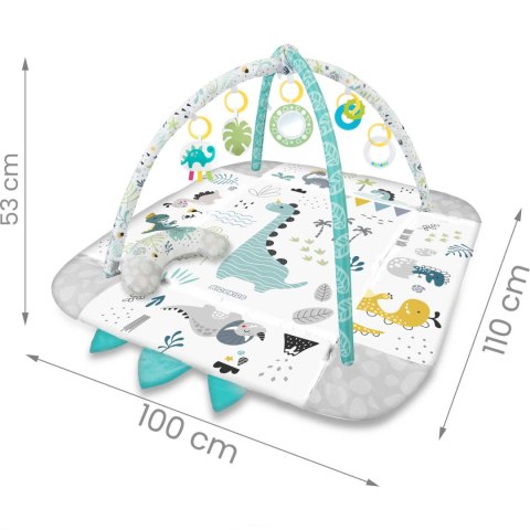 Mata interaktywna edukacyjna 110 x 100 cm Nessi Ricokids