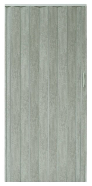 Drzwi harmonijkowe 001P BETON MAT - 90 cm