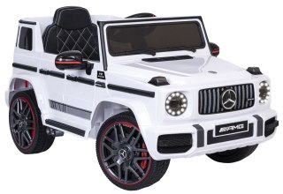 Samochód elektryczny dla dzieci MERCEDES AMG G63 biały