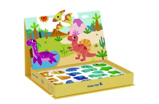 TOOKY TOY Układanka Magnetyczna Dinozaury Puzzle