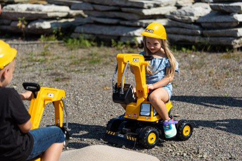 FALK Koparka JCB DIGGER Obrotowa Żółta Ruchoma Łyżka Od 3 Lat.