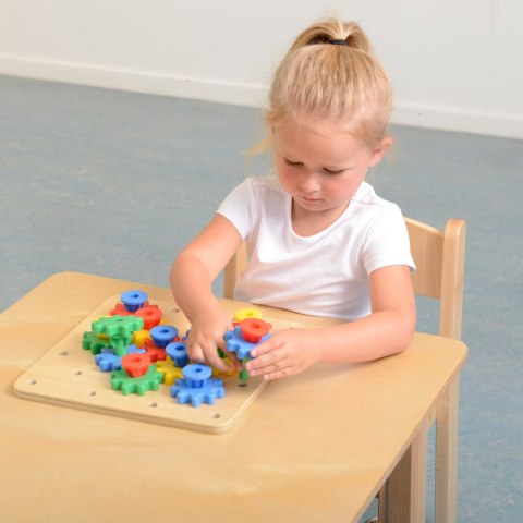 MASTERKIDZ Koła Zębate Zbuduj Własny Mechanizm Tablica Montessori