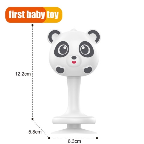 WOOPIE BABY Grzechotka Biało-Czarna Panda 0m+