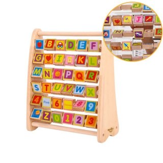 TOOKY TOY Alfabet Nauka Liter Cyfr Liczb Słów ABACUS