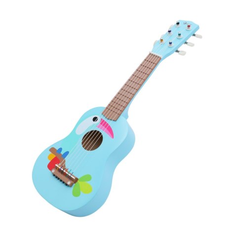 CLASSIC WORLD Drewniana Gitara Dla Dzieci Toucan