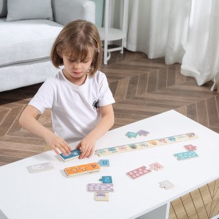 VIGA PolarB Drewniane Puzzle Numeryczne Cyferki Montessori