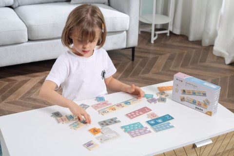 VIGA PolarB Drewniane Puzzle Numeryczne Cyferki Montessori