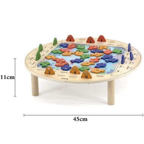 VIGA Drewniana Gra Łowienie Rybek FSC