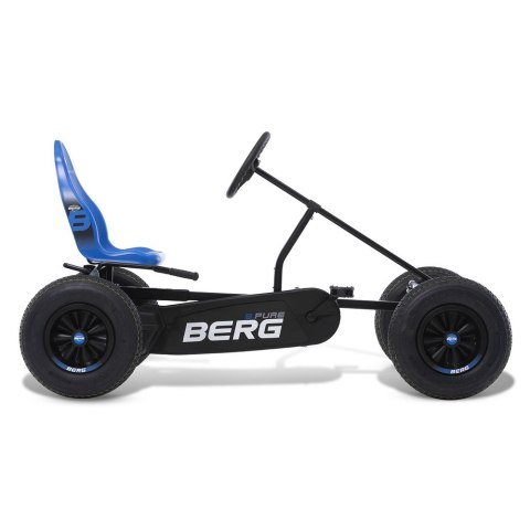 BERG Gokart na Pedały XL B.Pure Blue BFR Pompowane Koła od 5 lat do 100 kg