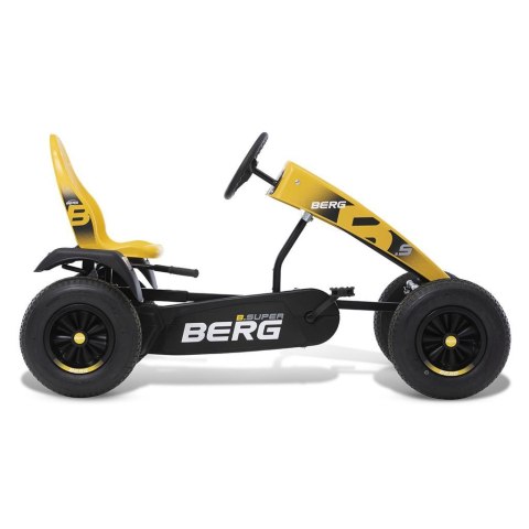 BERG Gokart na Pedały XL B.Super Yellow BFR Pompowane Koła od 5 lat do 100 kg