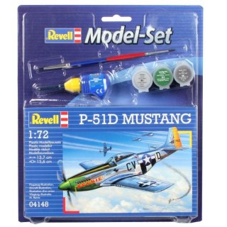 REVELL Model Set P-51 D Mustang