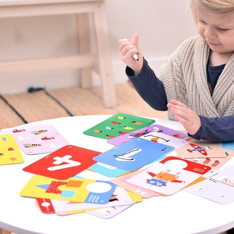 Zestaw edukacyjny Poznaję cyfry Zabawy edukacyjne z pisakiem zmazywakiem