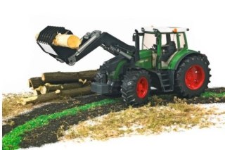 Pojazd Traktor Fendt 936 Vario z ładowarką