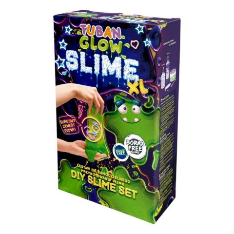 Masa plastyczna Zestaw super slime - Glow in the dark XL