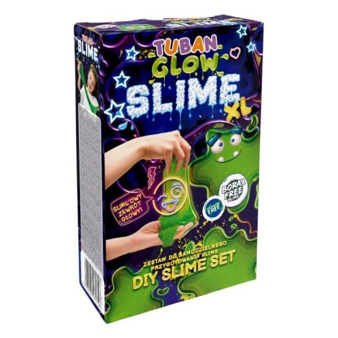 Masa plastyczna Zestaw super slime - Glow in the dark XL