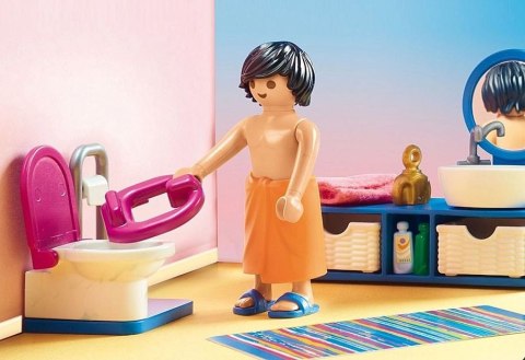 Zestaw z figurkami Dollhouse 70211 Łazienka z wanną