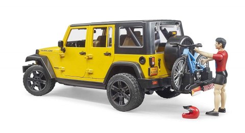 Jeep Wrangler Rubicon z rowerem i figurką