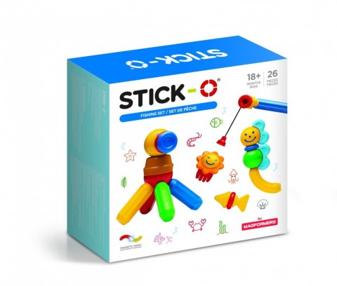 Klocki Stick- O Zestaw wędkarski 26 elementów