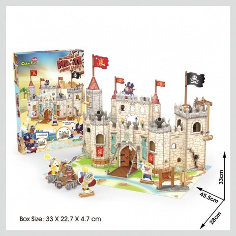 Puzzle 3D - Zamek piratów