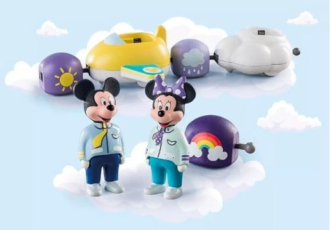 Zestaw z figurkami 1.2.3 Disney 71320 Przejażdżka w chmurach Miki i Minnie