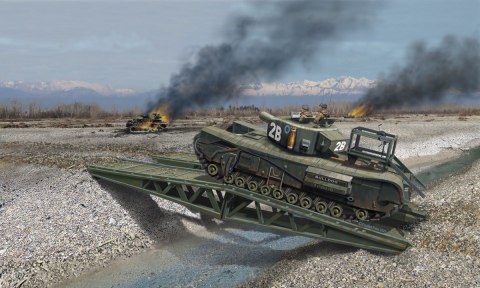 Model plastikowy Churchill A.V.R.E 1/76