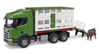Pojazd Scania Super 560R Kontener z figurką krowy