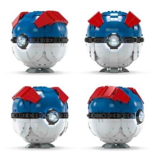 Zestaw konstrukcyjny Mega Construx Duży Great ball Pokemon