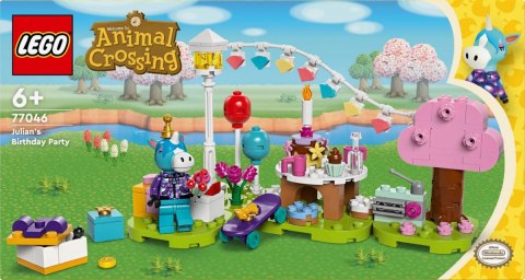 Klocki Animal Crossing 77046 Koń Julian i jego przyjęcie urodzinowe