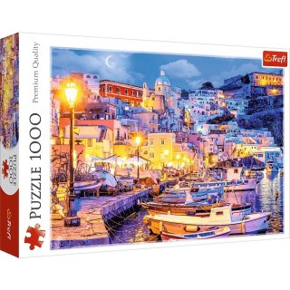 Puzzle 1000 elementów Wyspa Procida nocą Włochy