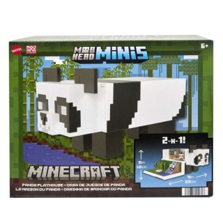 Zestaw figurek Minecraft Domek zabaw pandy + 2 figurki