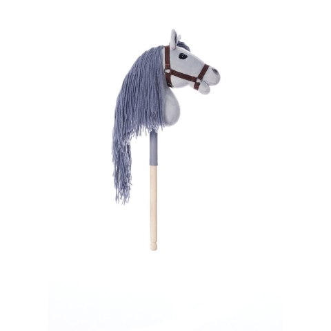 Koń na kiju HOPPIHORSE Hobby Horse A4 szary