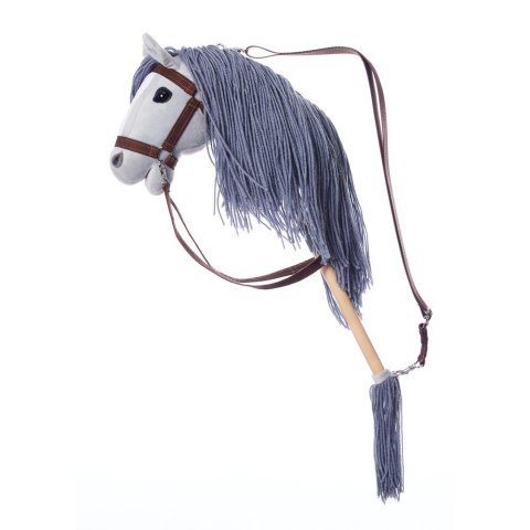 Koń na kiju Hobby Horse HOPPIHORSE A3 szary