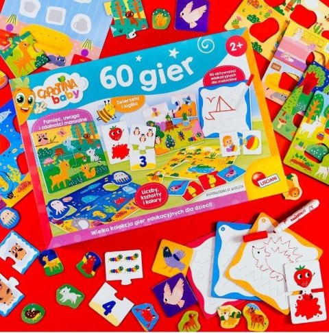 Zestaw Carotina Baby 60 gier