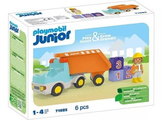 Zestaw z figurką Junior 71685 Wywrotka