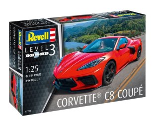 Model plastikowy Samochód Corvette C8 Coupe 1/25