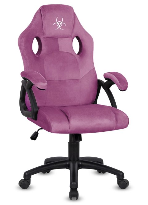 .Fotel obrotowy do biurka CARRERA M ALCANTARA PURPLE