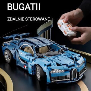 Klocki Technik 1144 szt - zdalnie sterowane auto Bugatti 34 cm