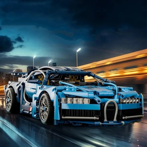 Klocki Technik 1144 szt - zdalnie sterowane auto Bugatti 34 cm