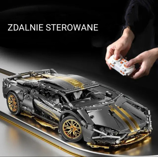 Klocki Technik 1280 szt - zdalnie sterowane auto Lamborgini 36cm