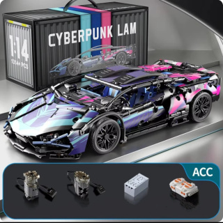 Klocki Technik 1280 szt - zdalnie sterowane auto Lamborgini 36cm