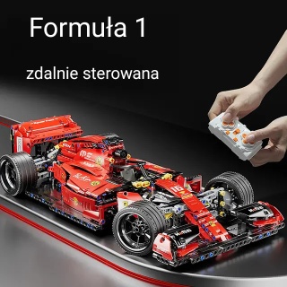 Klocki Technik Auto Formuła 1 Zdalnie Sterowana na pilota 1163 szt