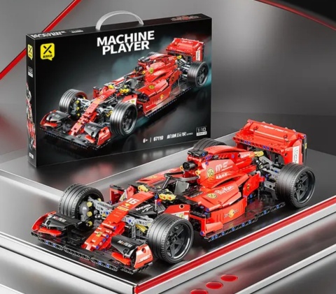 Klocki Technik Auto Formuła 1 Zdalnie Sterowana na pilota 1163 szt
