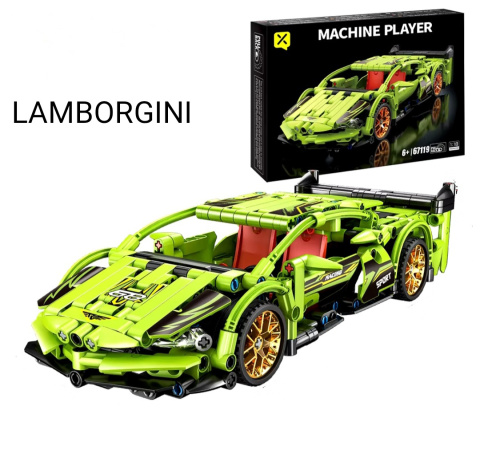 Klocki Technic auto sportowe Lamborgini 464 szt z napędem