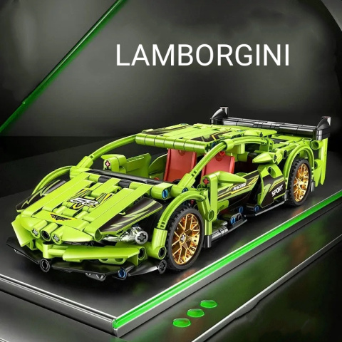 Klocki Technic auto sportowe Lamborgini 464 szt z napędem