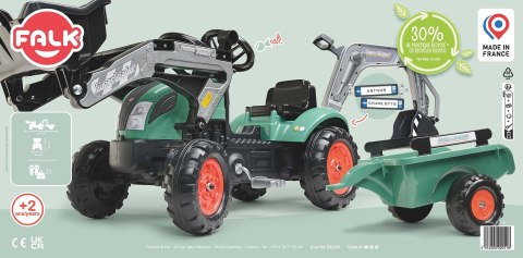 FALK Farm Lander Koparko - Ładowarka Traktor 2-5 lat