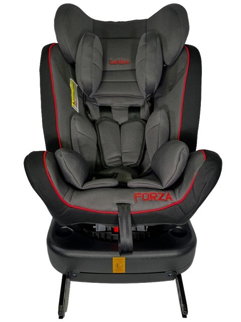 Fotelik samochodowy ISOFIX 360 FORZA RED 0-36 kg uniwersalny