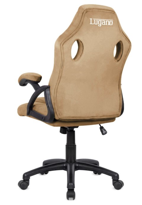 .Fotel obrotowy do biurka CARRERA M ALCANTARA BEIGE II GATUNEK